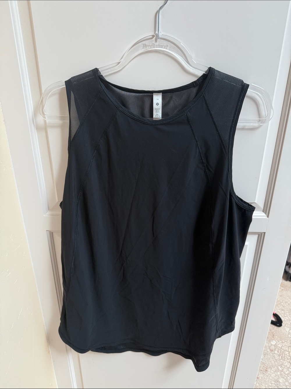 lululemon black sculpt tank